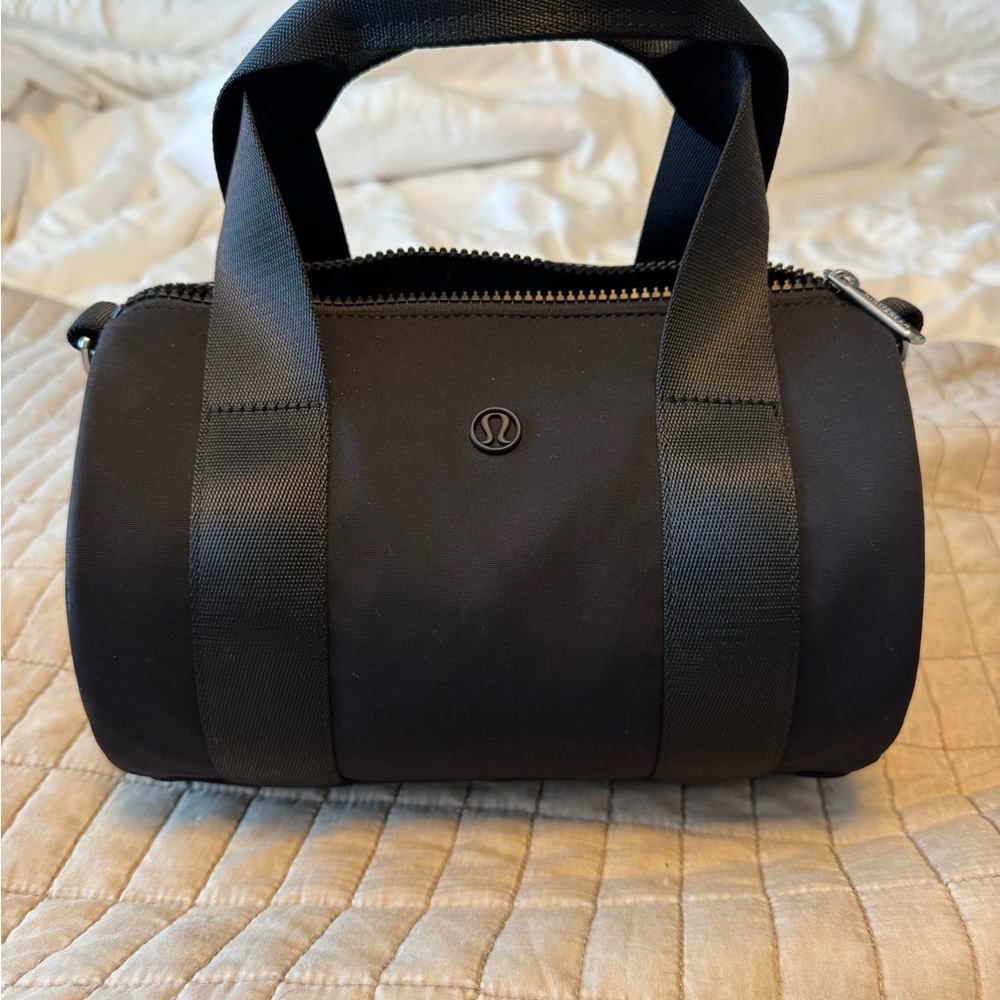 Lululemon Black Nylon Mini Duffle